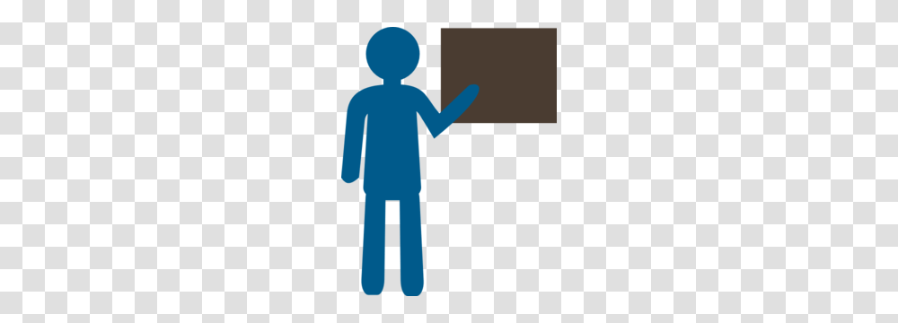 Professor Clip Art, Silhouette, Standing, Hand Transparent Png