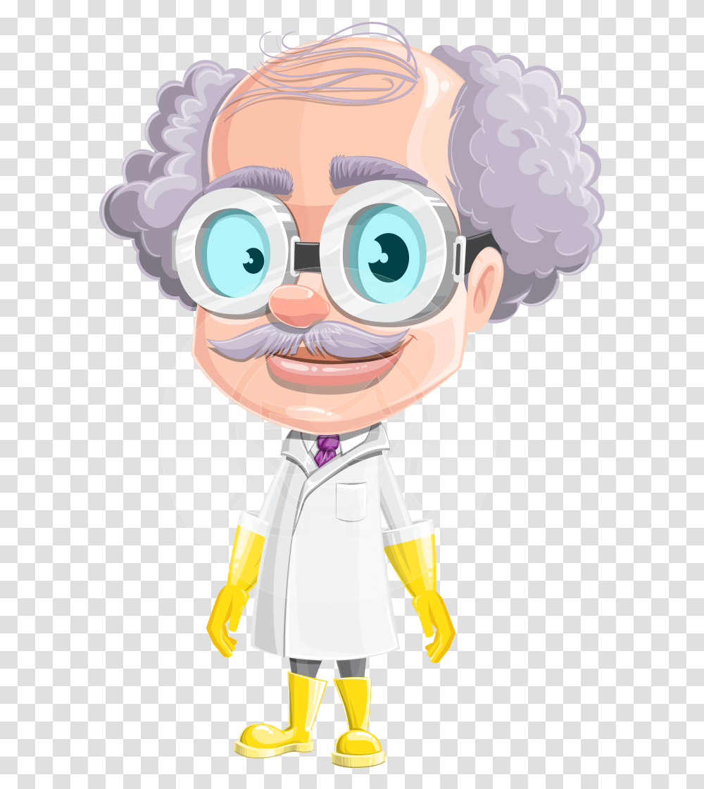 Professor Earl Crazy Curls Adobe Character Animator Lego Puppet, Scientist, Toy, Performer, Doctor Transparent Png