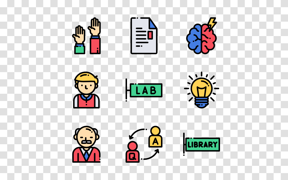 Professor Icons, Pac Man Transparent Png