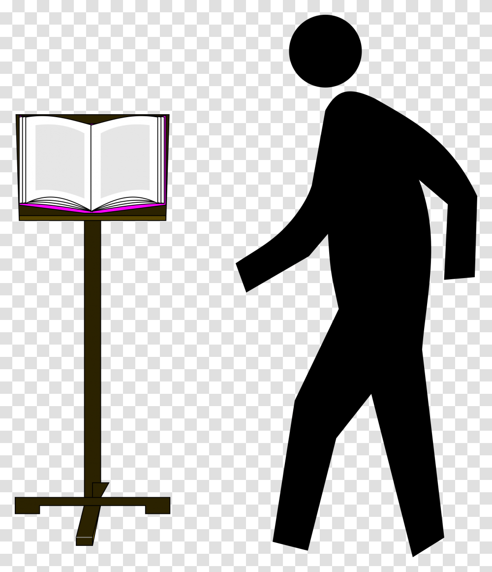 Professor, Lamp, Silhouette Transparent Png