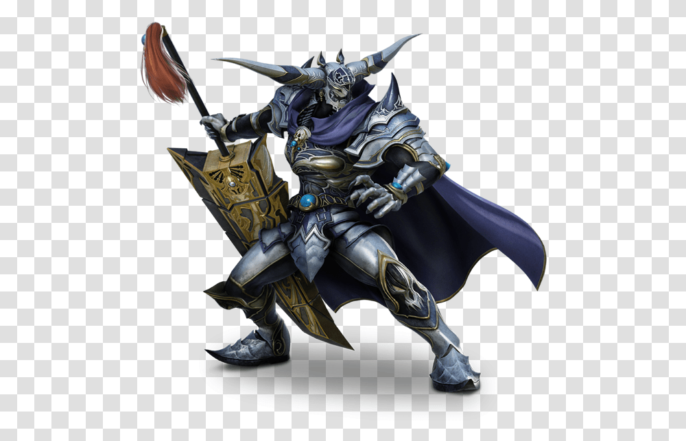 Profile Garland Garland Dissidia Nt, Person, Knight, Statue, Sculpture Transparent Png