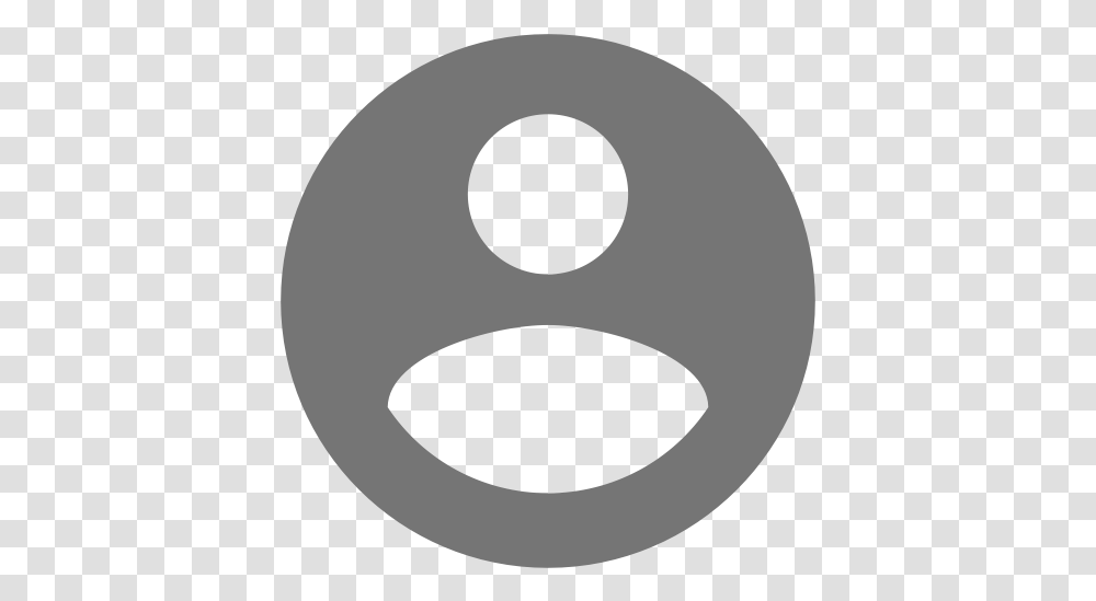 Profile Icon Circle, Disk, Text, Symbol, Stencil Transparent Png