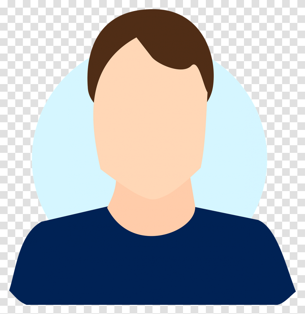 Profile Man Male Free Picture Male Avatar Clipart, Cushion, Headrest, Person, Human Transparent Png
