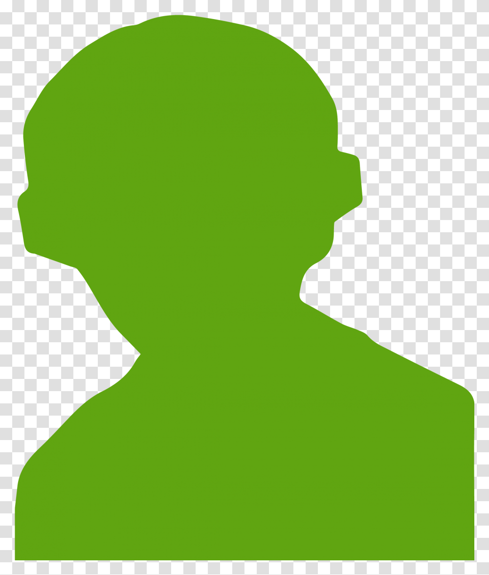 Profiles Hair Design, Silhouette, Green, Back, Prayer Transparent Png