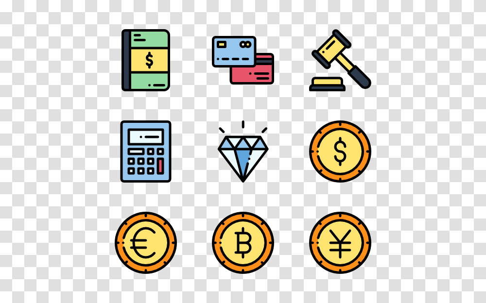 Profit Icon Packs, Pac Man, Number Transparent Png