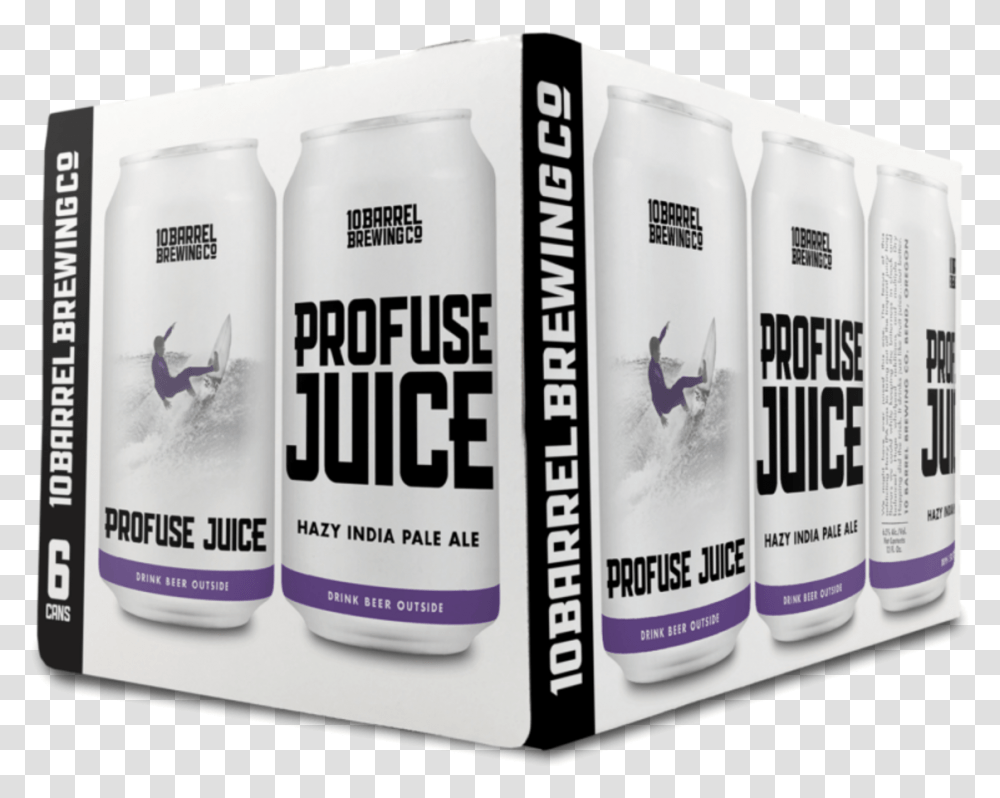 Profuse Juice 6 Pack 10 Barrel Profuse Juice, Bottle, Label, Bird Transparent Png