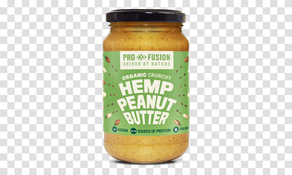 Profusion Organic Hemp Peanut Butter Paste, Food, Mustard, Mayonnaise Transparent Png