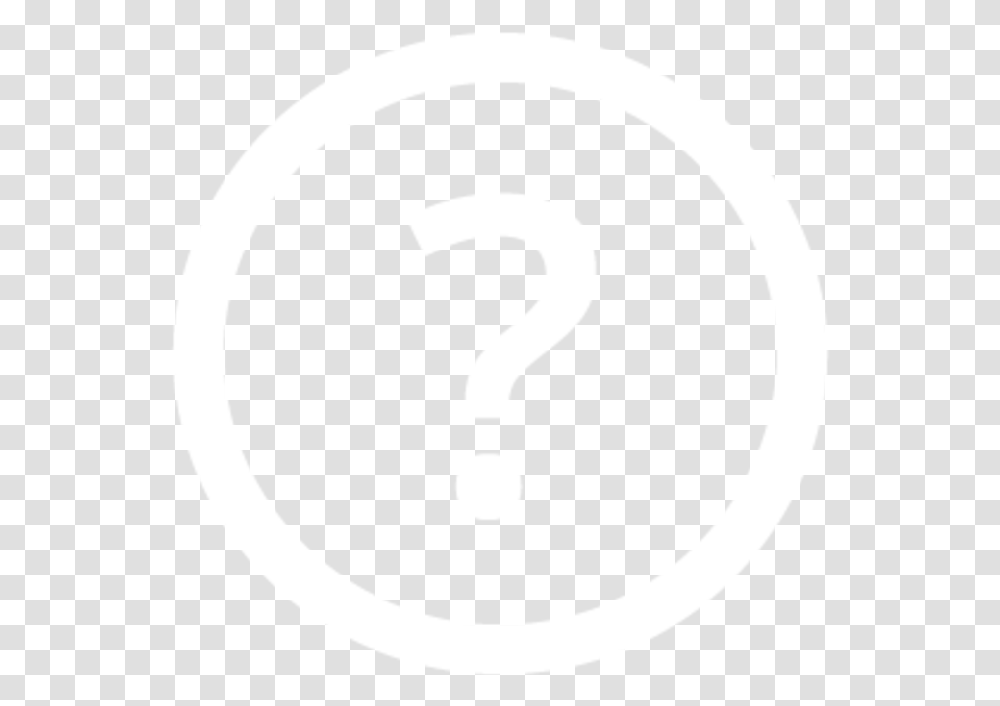 Program Block Question White Round Facebook Logo, Number, Stencil Transparent Png