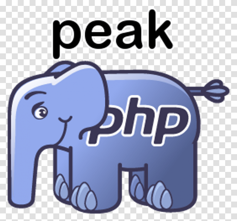 Programming Language Php Php Elefant, Mammal, Animal, Wildlife Transparent Png