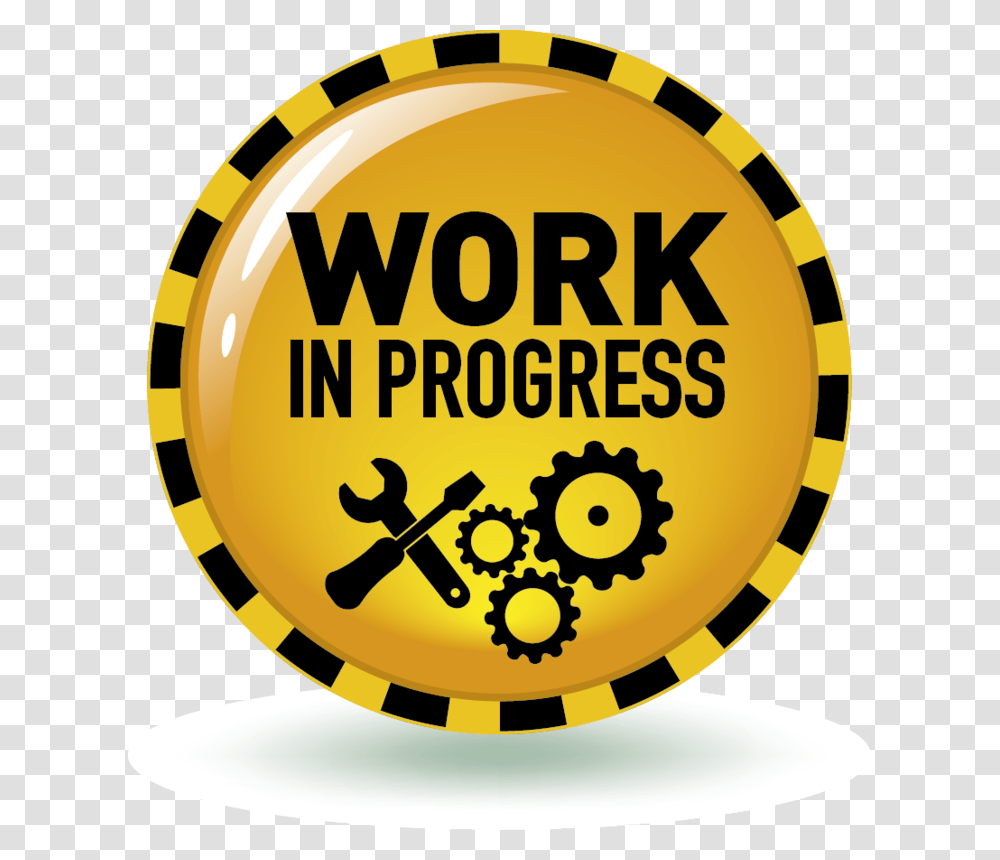 Progress Clipart Work In Progress Icon, Label, Logo Transparent Png