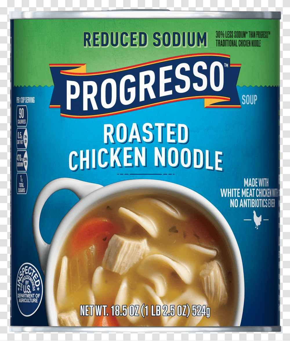 Progresso Chicken Noodle Soup, Bowl, Dish, Meal, Food Transparent Png
