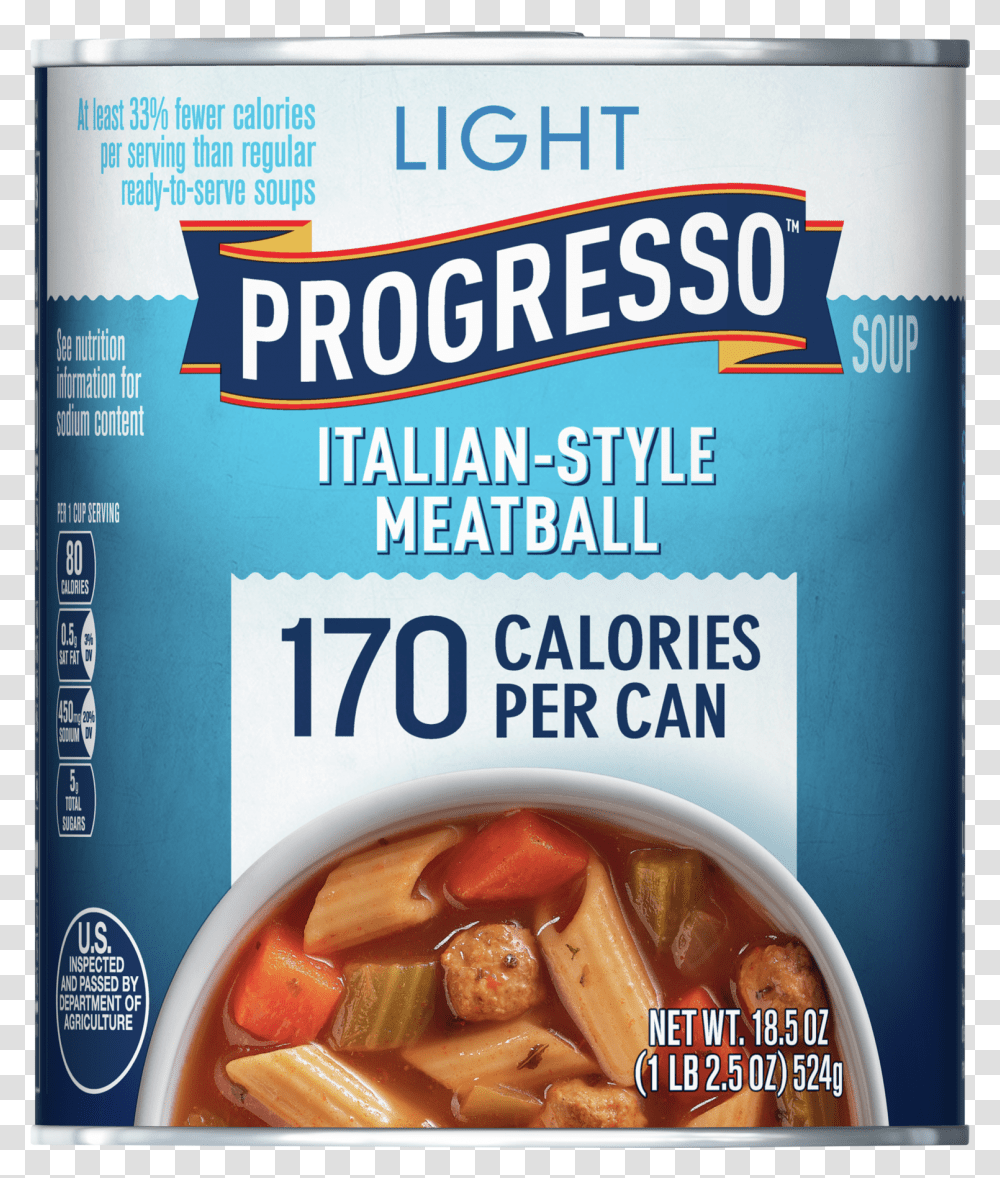 Progresso Light Italian Style Meatball Soup 185 Oz Progresso Beef Pot Roast Soup, Bowl, Dish, Meal, Food Transparent Png