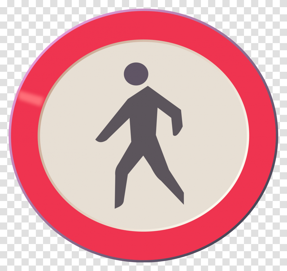 Prohibido Peatones, Person, Human, Pedestrian Transparent Png