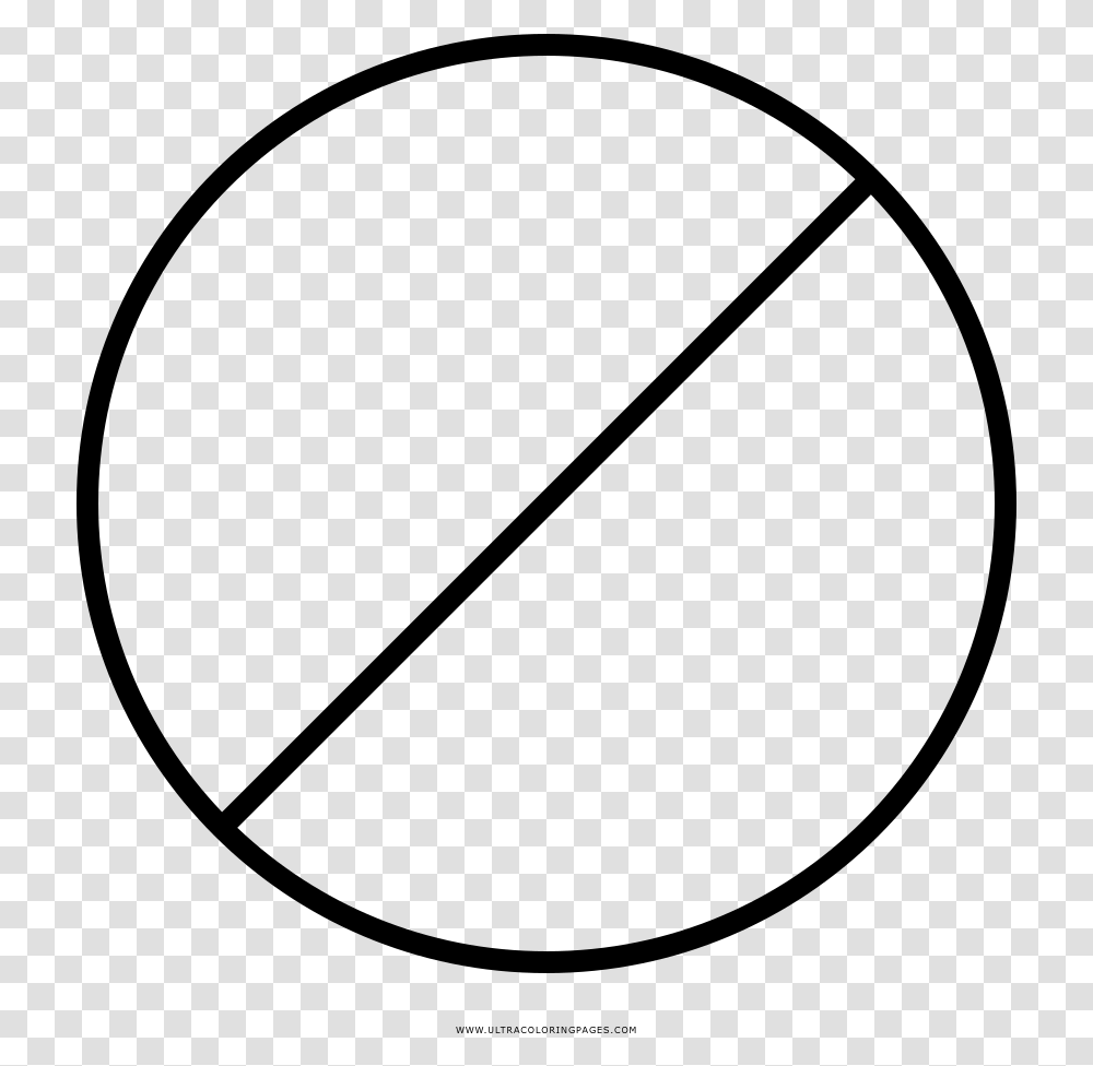 Prohibido Pgina Para Colorear Circle With 8 Pieces, Gray, World Of Warcraft Transparent Png