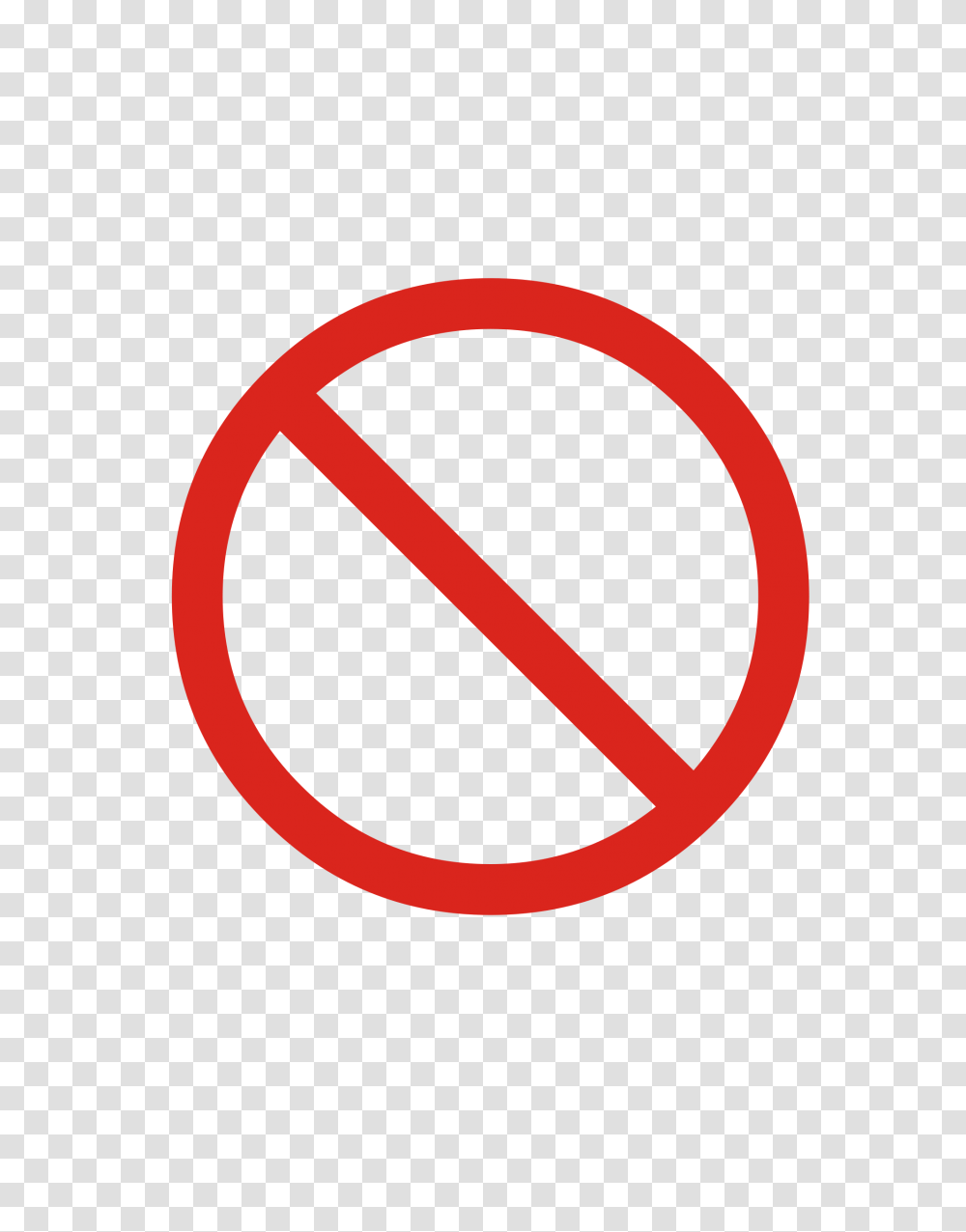 Prohibited Sign Clipart, Road Sign, Stopsign Transparent Png