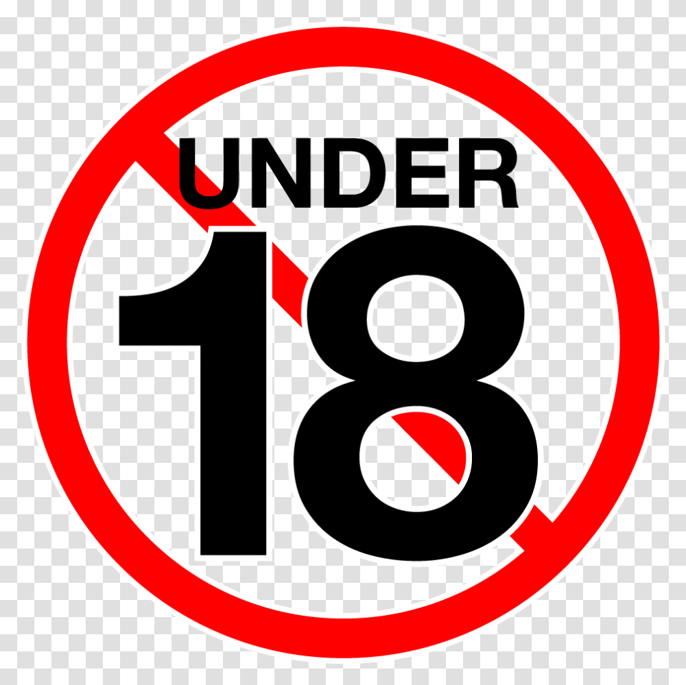 Prohibited Under Circle, Number, Logo Transparent Png
