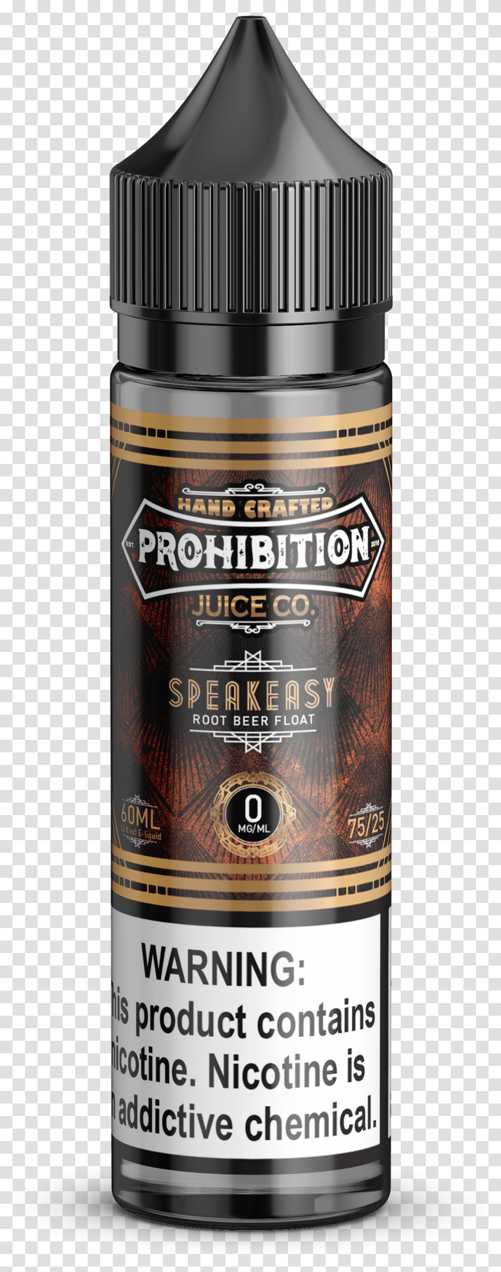 Prohibition Ejuice White Lightning, Shaker, Bottle, Beer, Alcohol Transparent Png