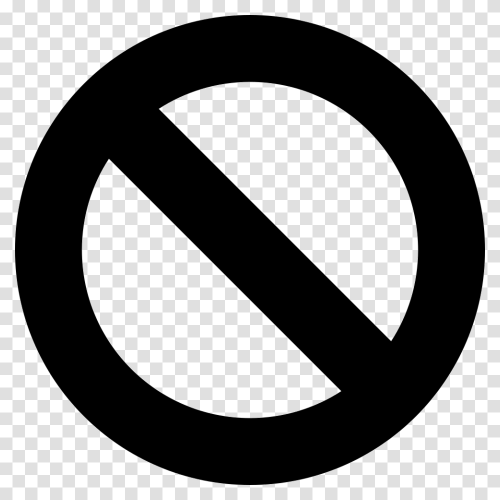 Prohibition Symbol Of A Circle With A Slash, Tape, Road Sign, Stopsign Transparent Png