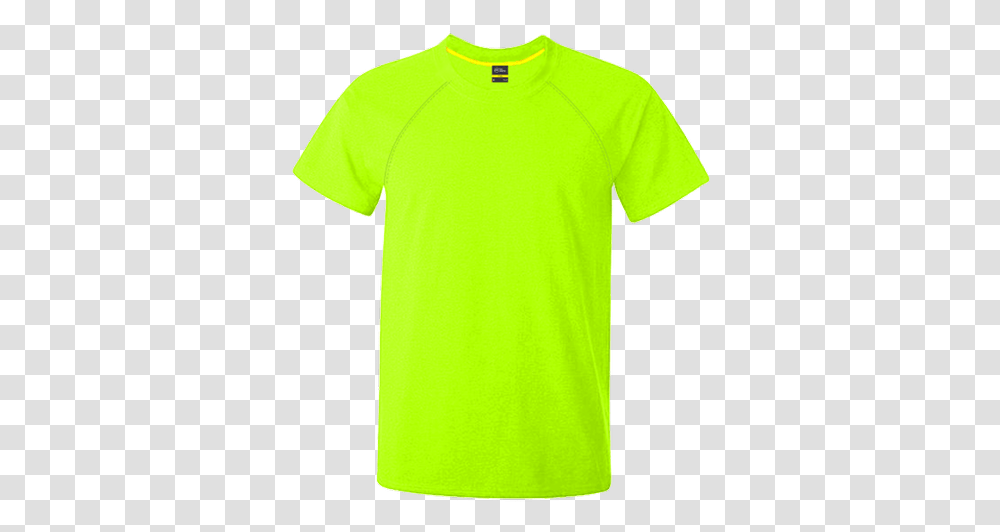 Proidentity Sports Jersey Neon Green Active Shirt, Clothing, Apparel, T-Shirt, Sleeve Transparent Png