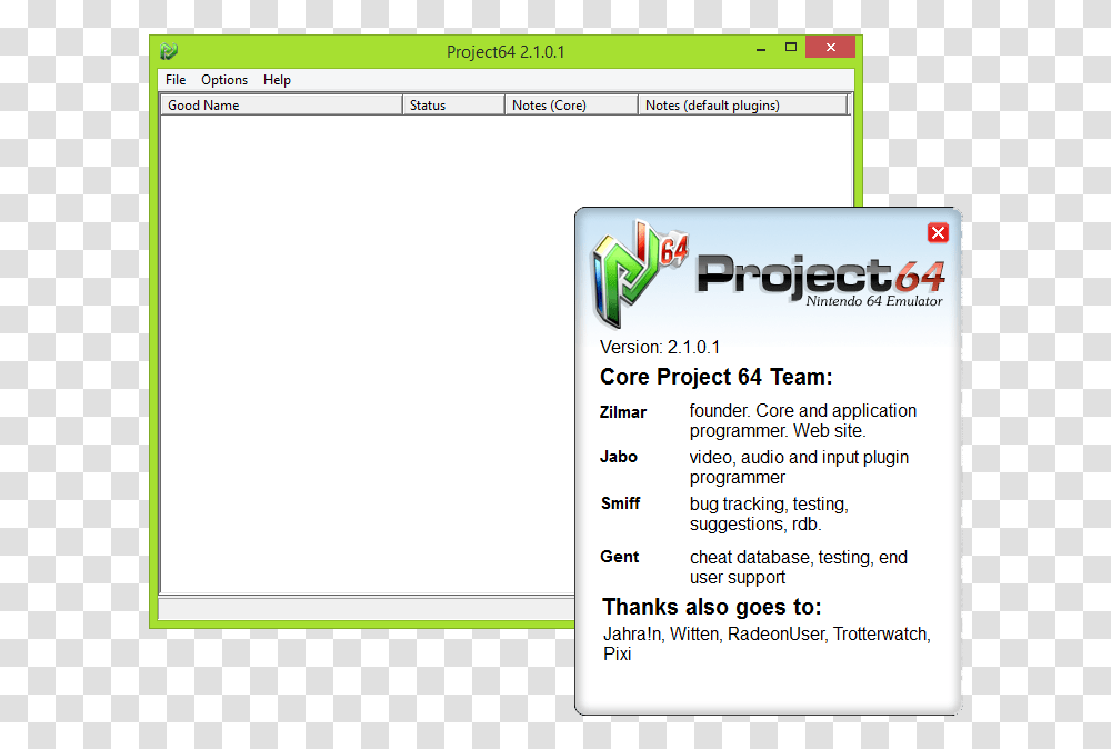 Project 64 2.3, File, Webpage, Flyer Transparent Png