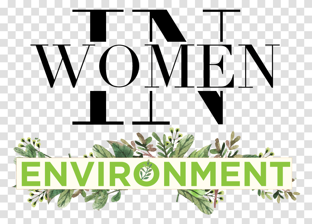 Project Graphic Creation Of The Logo Women Environment Text Logo, Potted Plant, Vase, Jar, Pottery Transparent Png