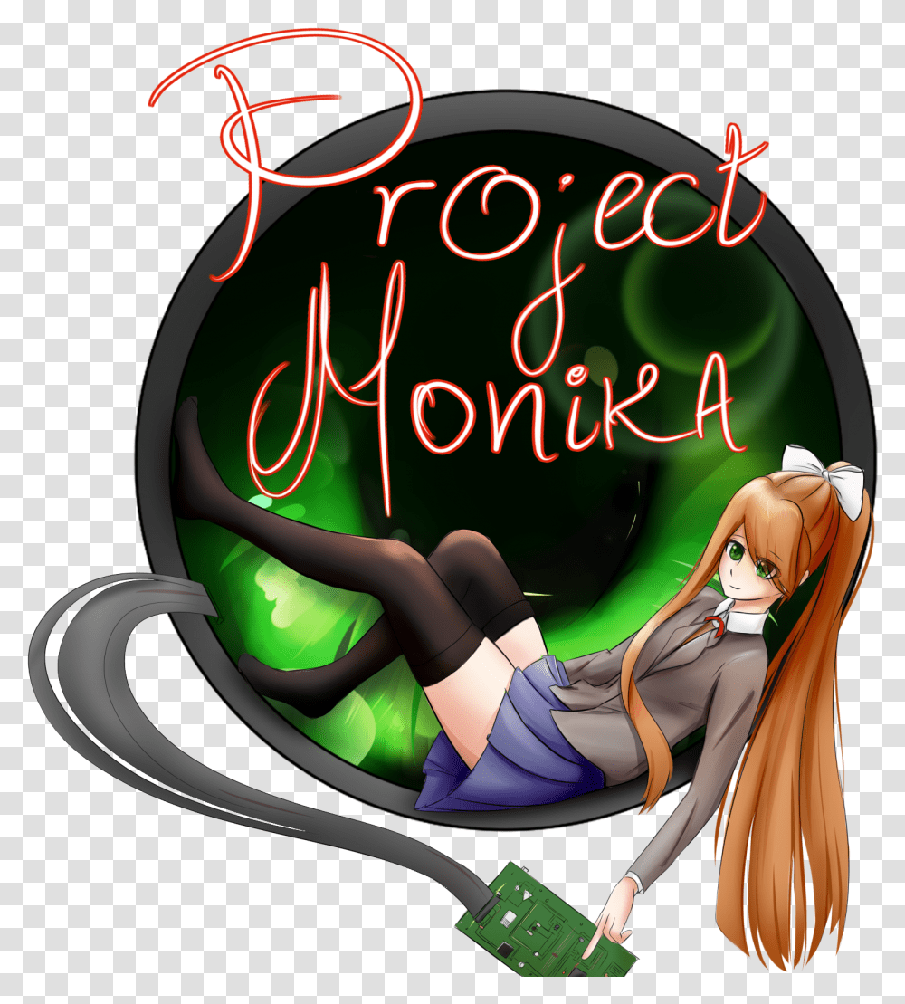 Project Monika Project Monika, Book, Person, Human, Novel Transparent Png