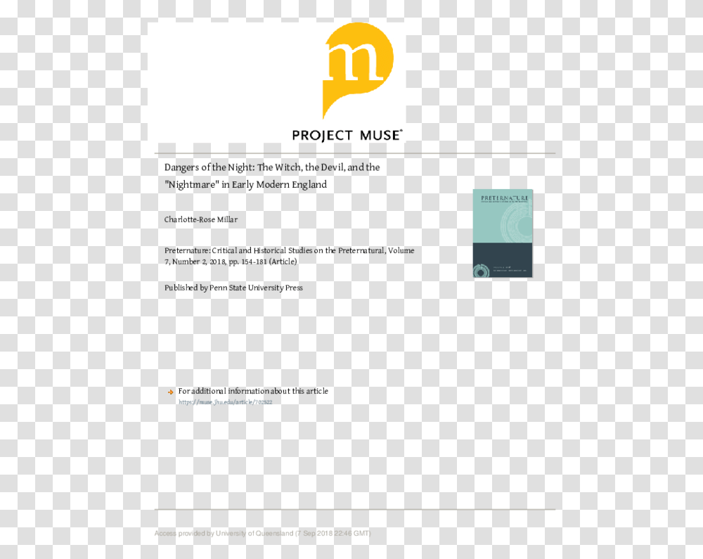 Project Muse, Logo, Trademark Transparent Png