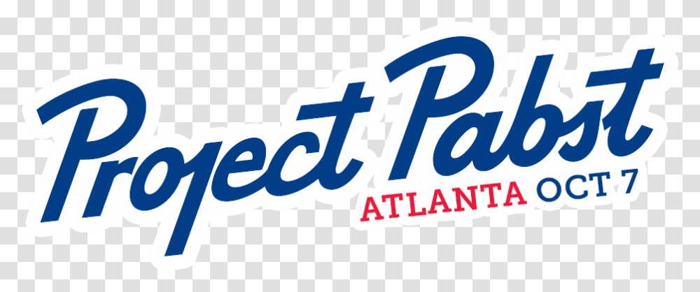 Project Pabst Atl 2017, Label, Logo Transparent Png