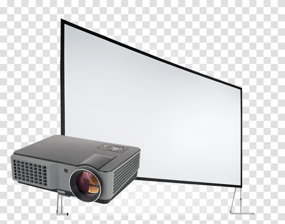 Projector Amp Screen Rentals De Projector And Screen, White Board Transparent Png