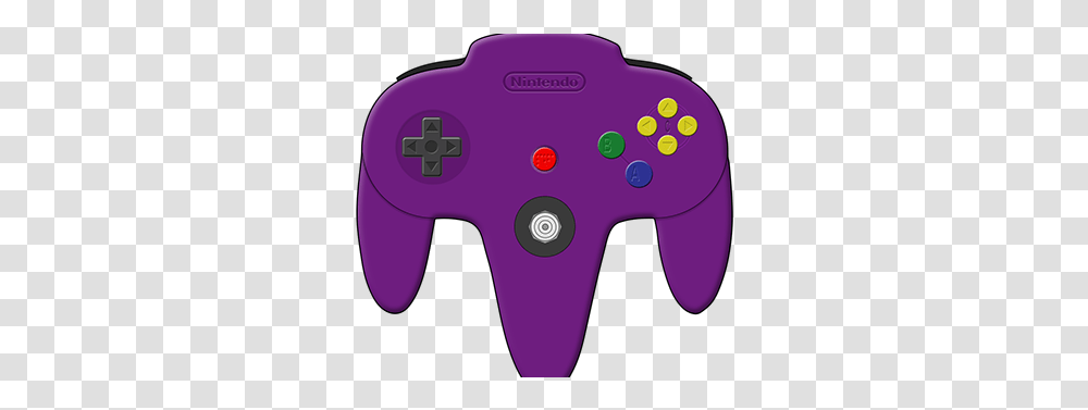 Projects Photos Videos Logos Illustrations And Purple N64 Controller, Electronics, Blow Dryer, Appliance, Hair Drier Transparent Png
