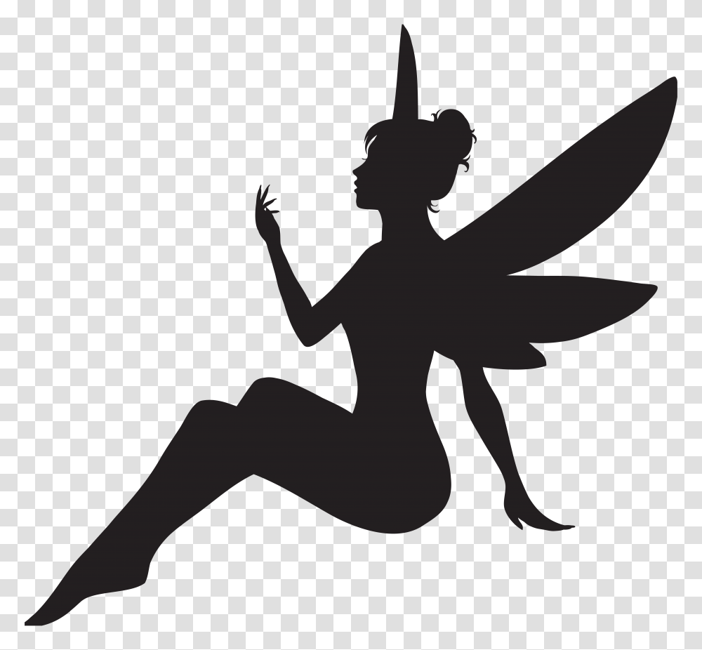 Projects To Try Fairy, Silhouette, Stencil, Cross Transparent Png