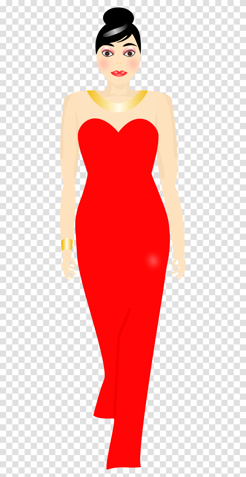 Prom Clip Art, Person, Human, Apparel Transparent Png