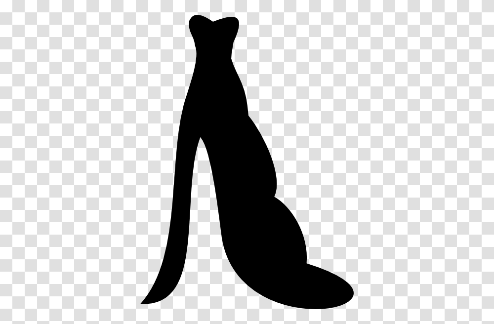 Prom Dress Clip Art, Silhouette, Cat, Pet, Mammal Transparent Png