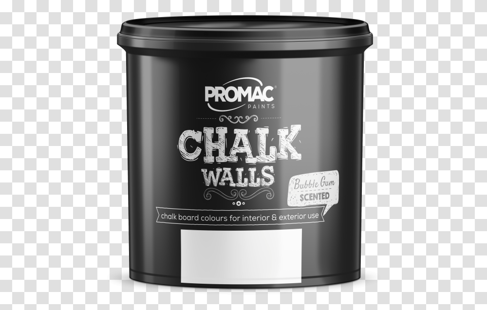Promac Paints Chalk Walls Prog, Tin, Cup, Cylinder, Coffee Cup Transparent Png