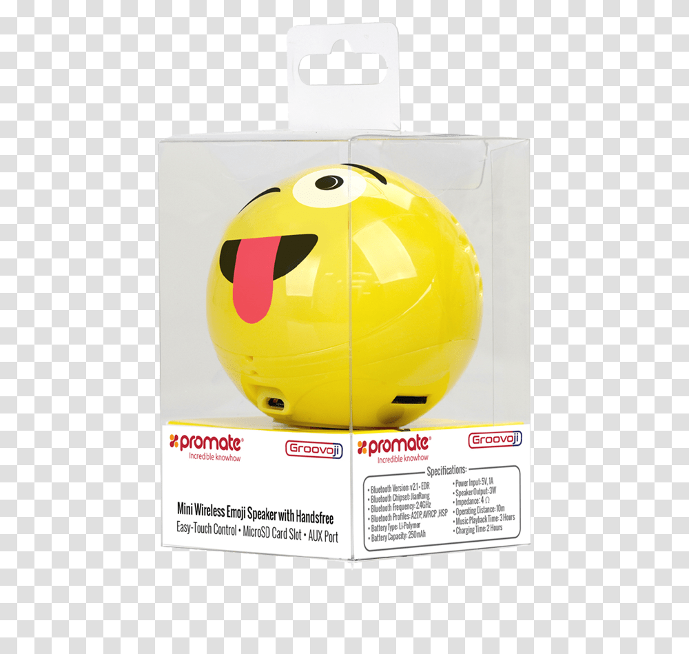 Promate Groovoji Cool Emoji Smiley, Poster, Advertisement, Sphere, Flyer Transparent Png