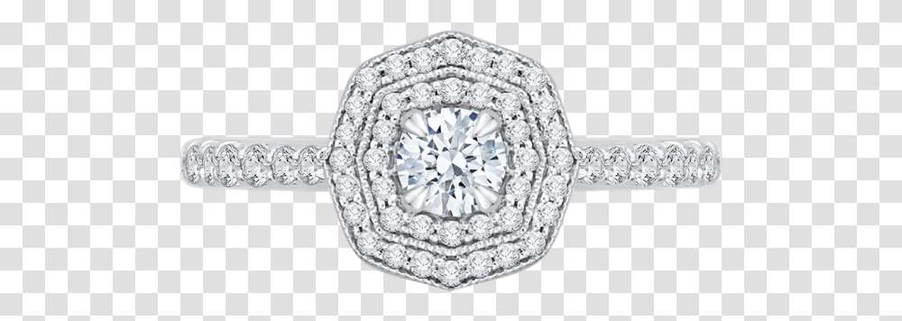 Promezza 14 K White Gold Engagement Ring The Engagement Ring, Diamond, Gemstone, Jewelry, Accessories Transparent Png