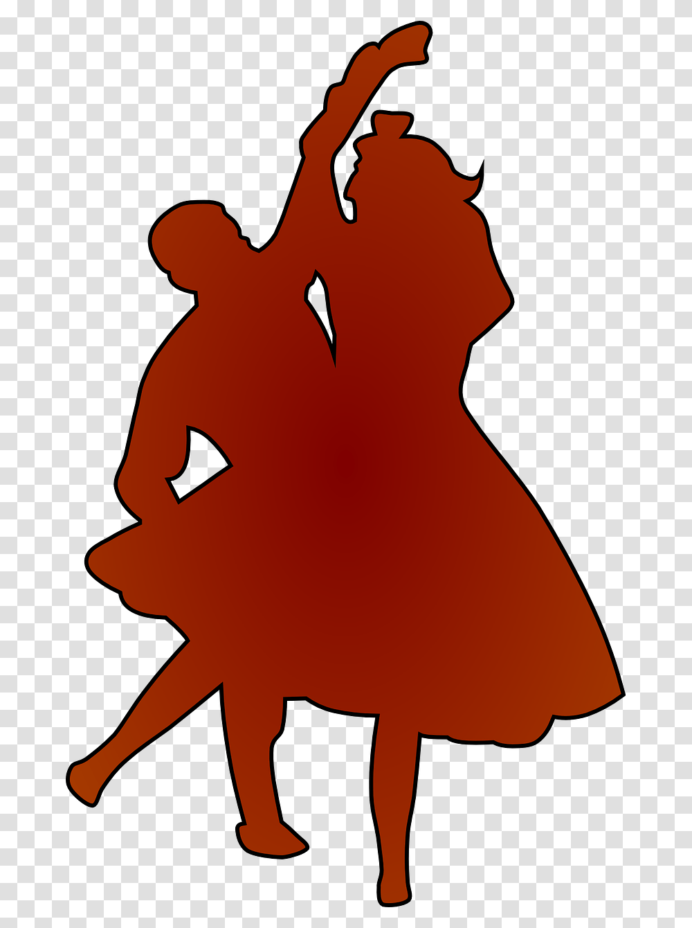 Promise Day Romantic Couple Silhouette Salsa Dance, Dance Pose, Leisure Activities, Performer, Flamenco Transparent Png