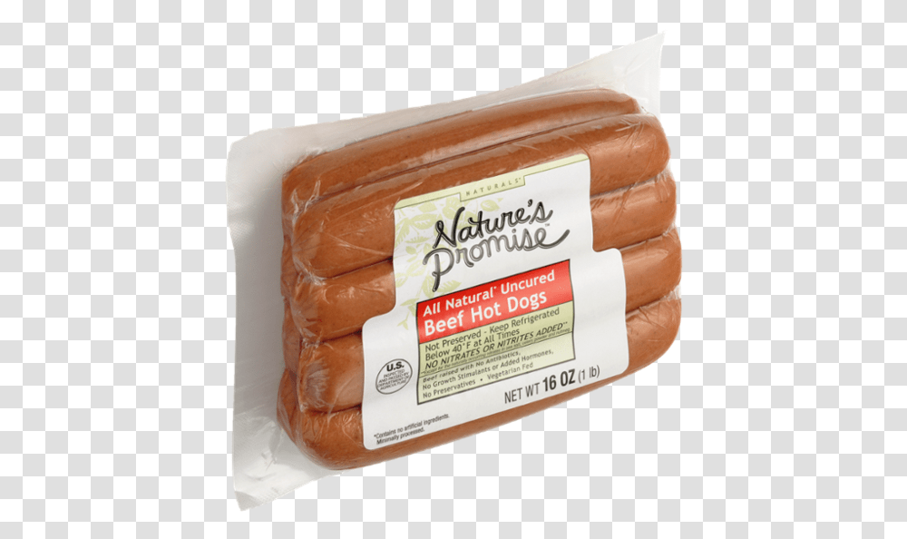 Promise Free From Beef Hot Dogs Uncured, Bread, Food, Bread Loaf, French Loaf Transparent Png