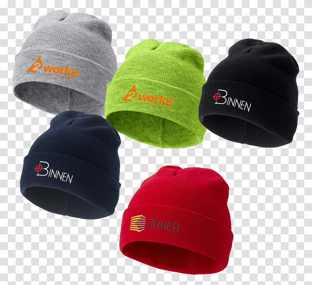 Promotional Beenie Hats Embroidered Beenie Hats Beanie, Apparel, Cap, Fleece Transparent Png