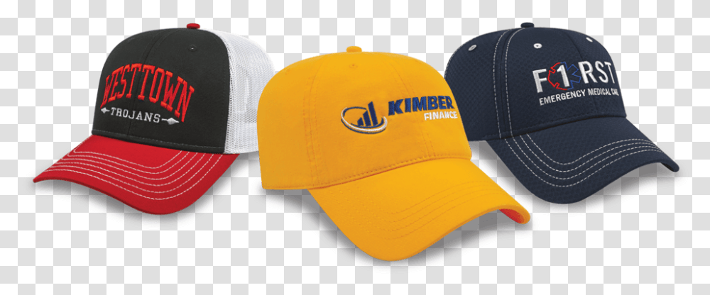 Promotional Headwear Custom Embroidered Hats & Knits Cap Baseball Cap, Clothing, Apparel Transparent Png