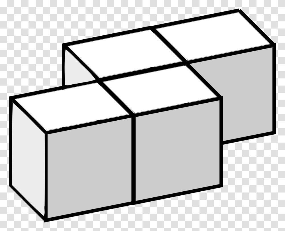 Promoworx Ltd Three Dimensional Space Tetris Cube Line Free, Box, Furniture, Mailbox, Letterbox Transparent Png