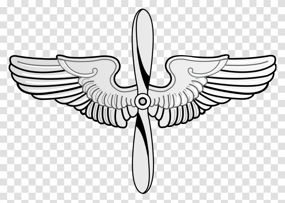 Prop And Wings, Emblem, Logo, Trademark Transparent Png