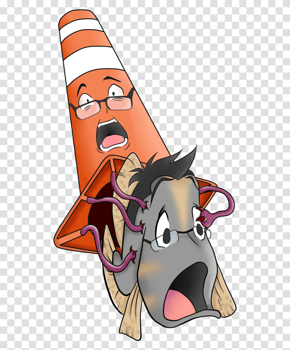 Prop Hunt Markiplier Fish Cone Fanart, Face Transparent Png