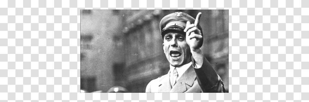 Propaganda Joseph Goebbels Quote, Person, Face, Military, Military Uniform Transparent Png