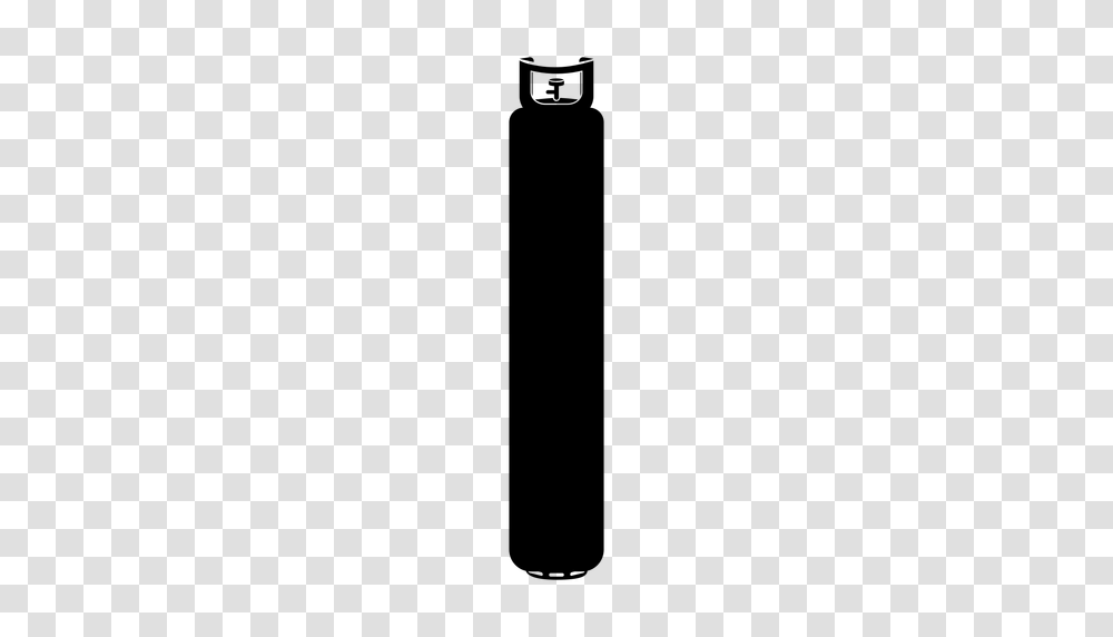 Propane Gas Bottle Silhouette, Gray, World Of Warcraft Transparent Png