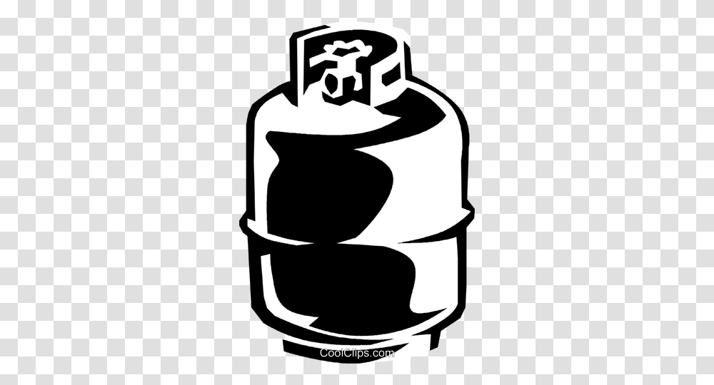 Propane Tank Royalty Free Vector Clip Art Illustration, Stencil, Angus, Paper Transparent Png