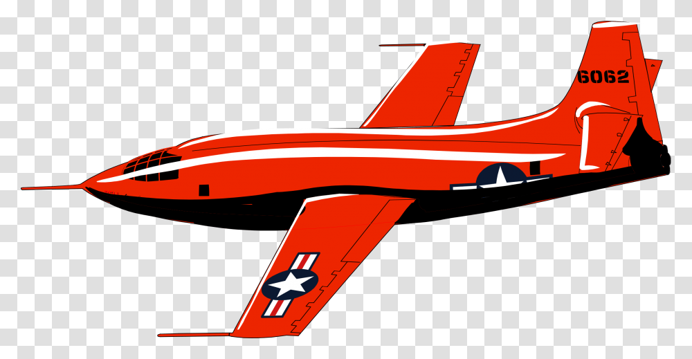Propeller Driven Aircraftlinemonoplane Bell X 1, Airplane, Vehicle, Transportation, Jet Transparent Png