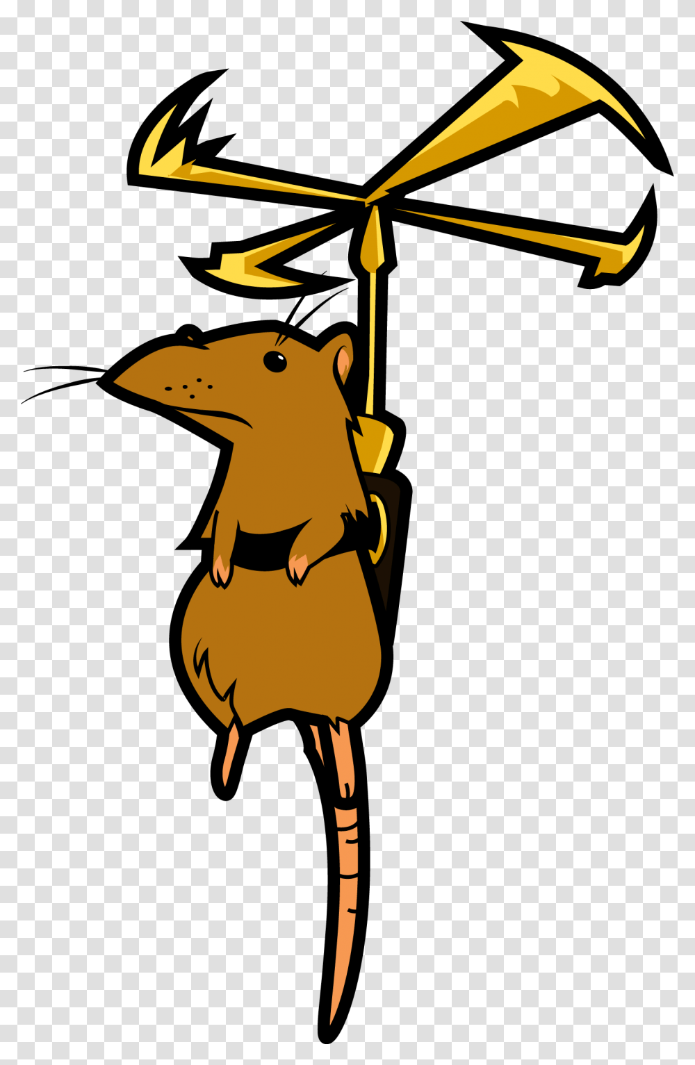 Propeller Rat Shovel Knight, Animal, Scarecrow Transparent Png