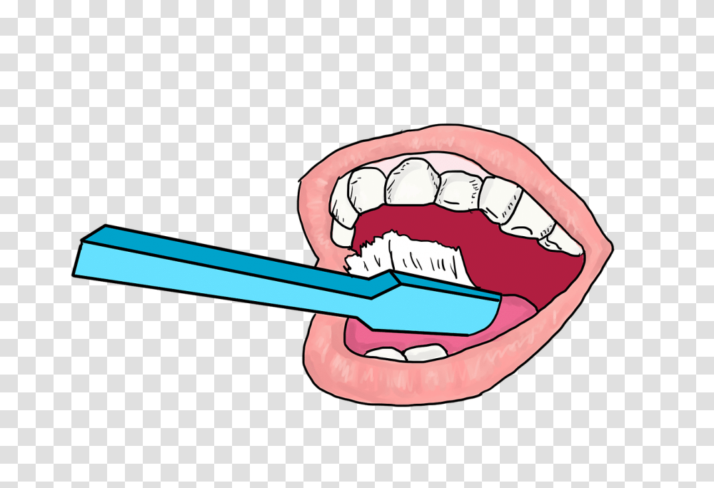 Proper Technique For Brushing Your Teeth, Mouth, Lip, Toothbrush, Tool Transparent Png
