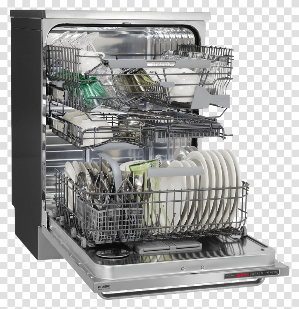 Properly Load An Asko Dishwasher Download Asko Xxl Dishwasher, Appliance, Wedding Cake, Dessert, Food Transparent Png